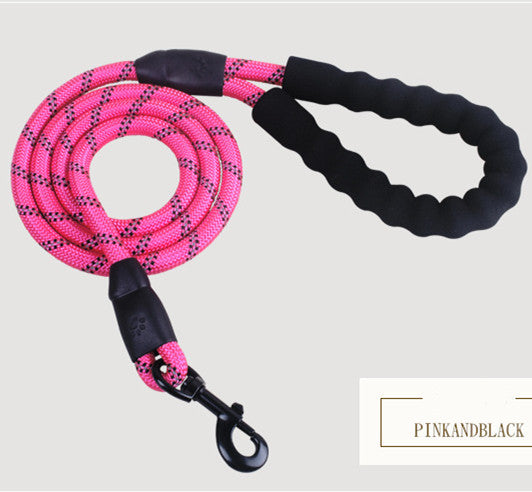 Reflective Dog Leash – Nylon Rope