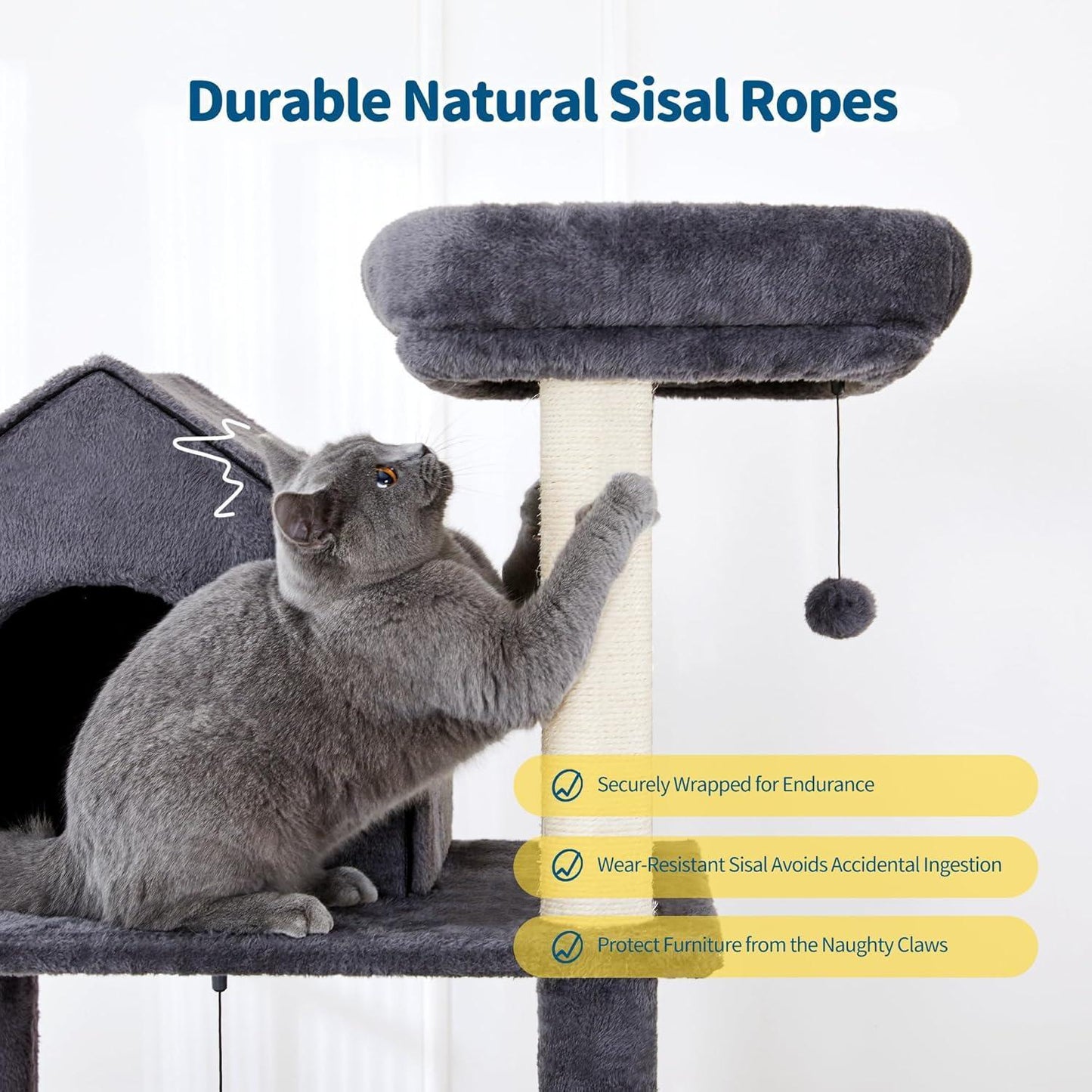 60-Inch Multi-Level Cat Tree