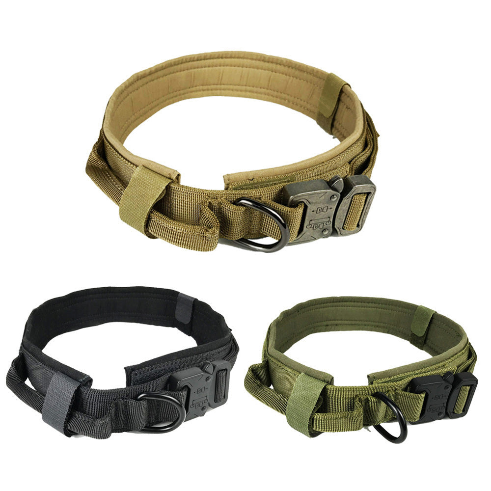 Heavy-Duty Tactical Dog Collar