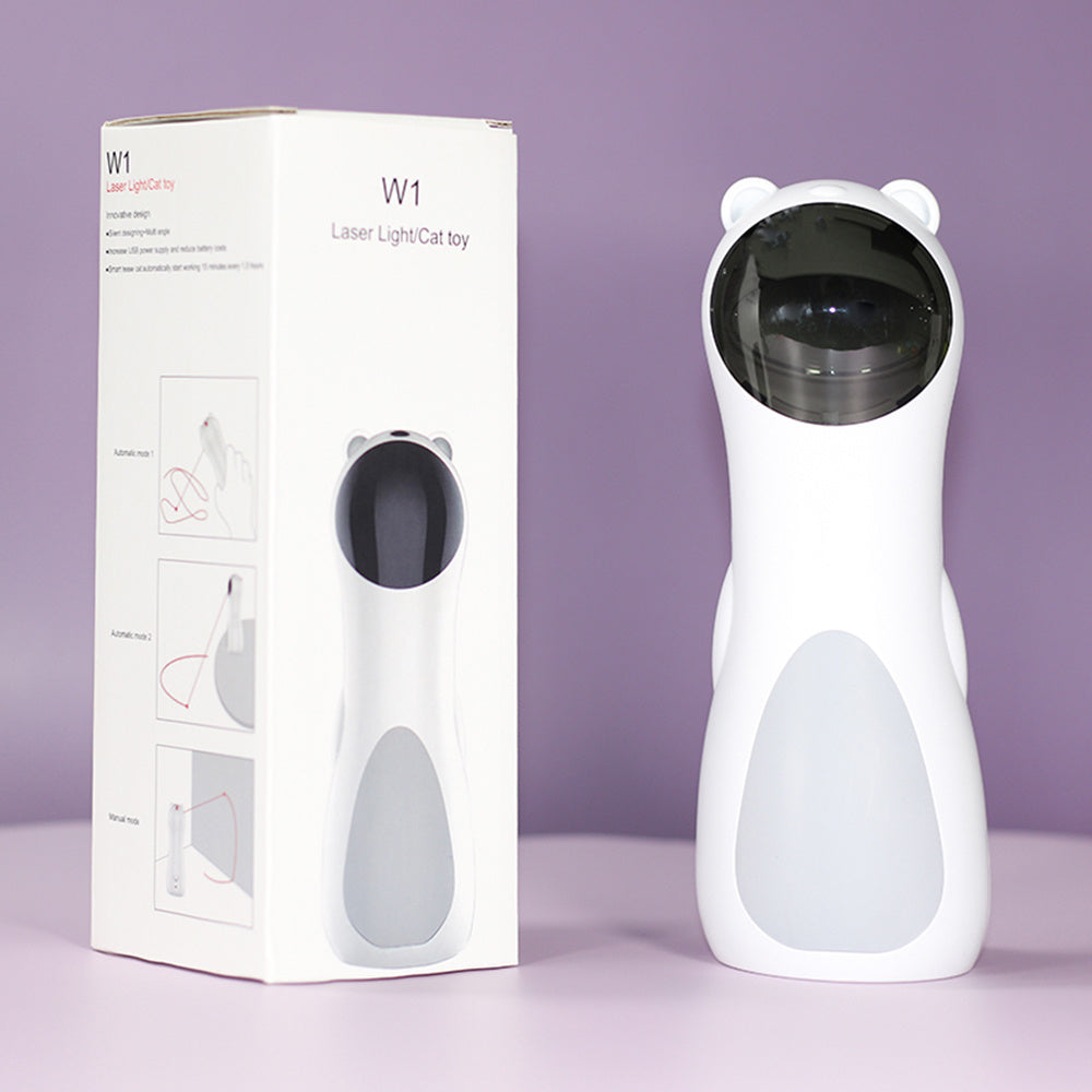 Bear-Shaped Automatic Laser Cat Toy