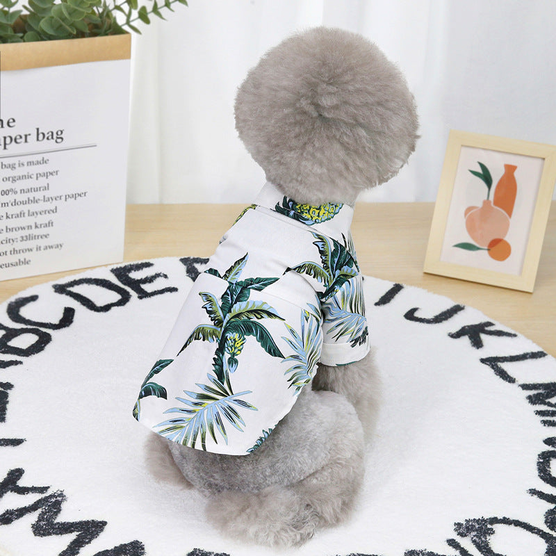 Summer Hawaiian Pet Shirt