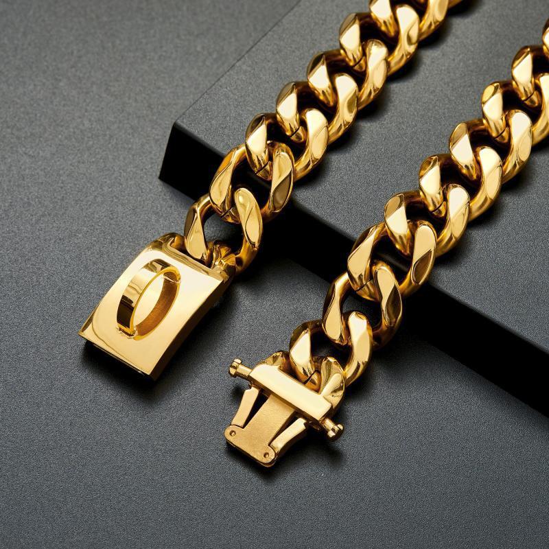 Heavy-Duty Stainless Steel Dog Collar