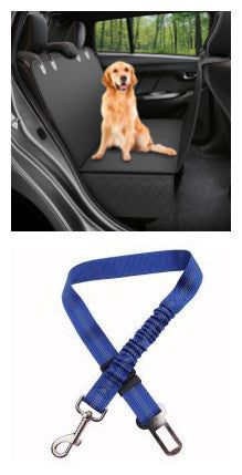 Dog Car Seat Cover with View Mesh