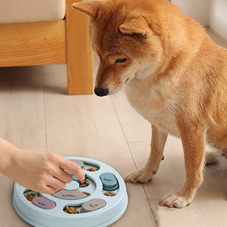 Interactive Dog Puzzle Feeding Bowl