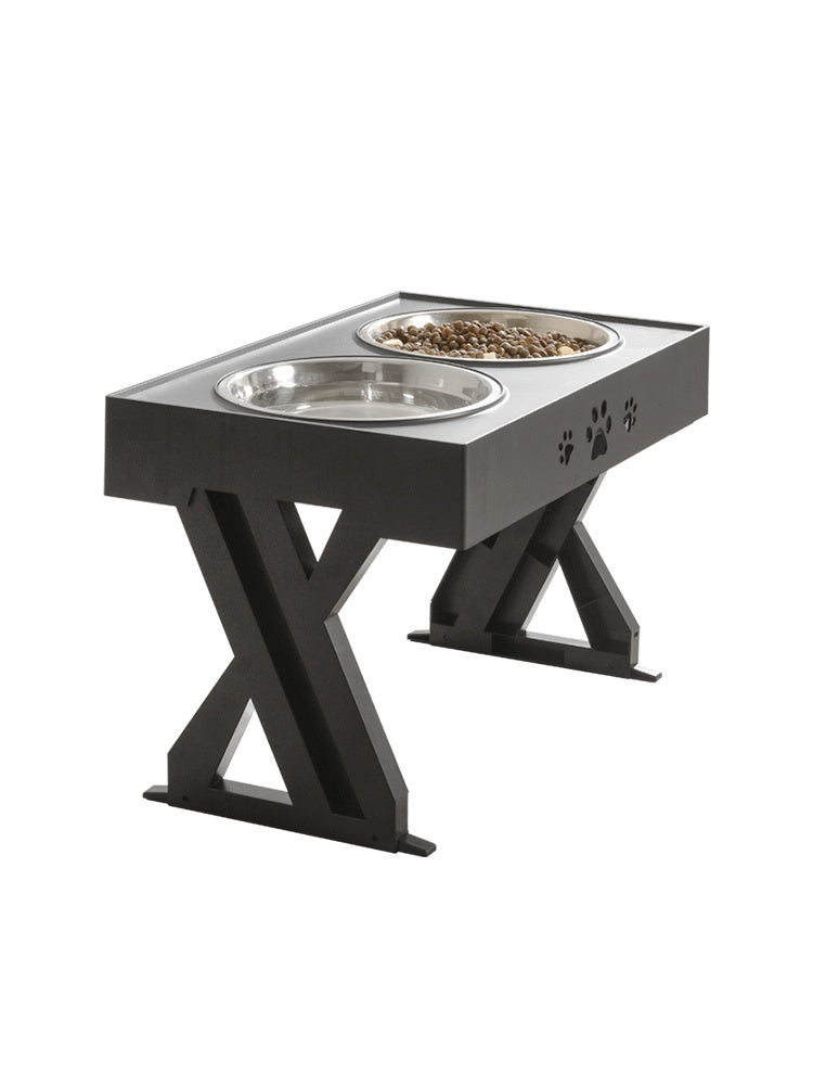 Foldable Stainless Steel Pet Feeder