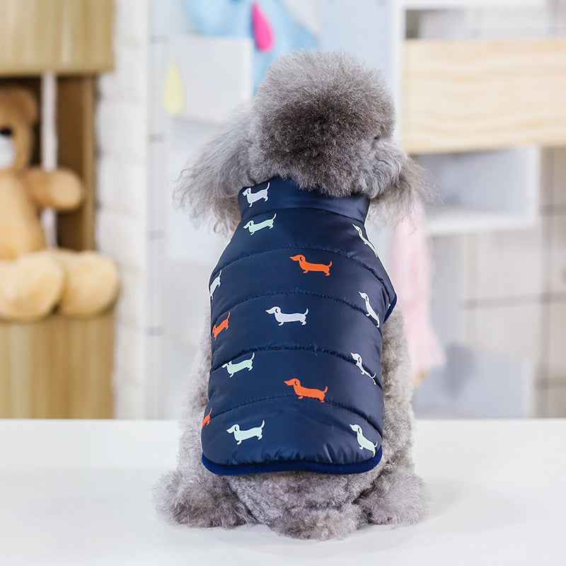 Casual Cotton Dog Vest