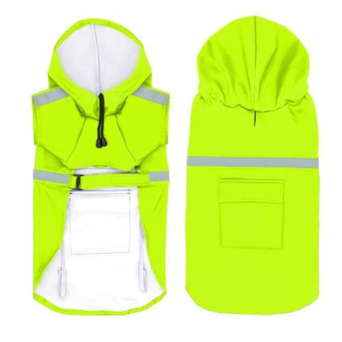 Waterproof Reflective Dog Raincoat with Pocket