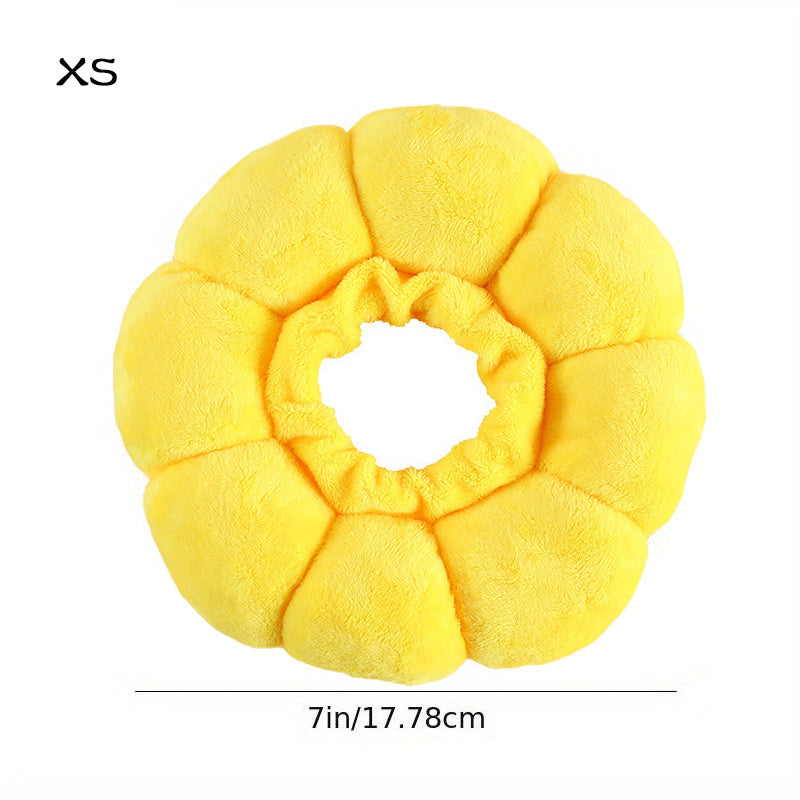 Cute Sunflower Recovery Collar