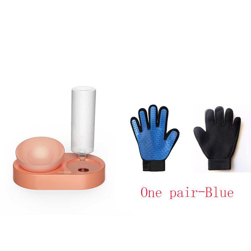 Double Bowl Automatic Pet Feeder