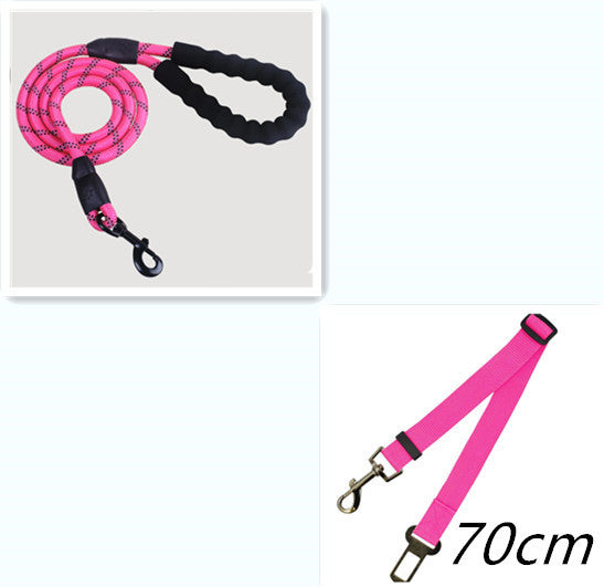 Reflective Dog Leash – Nylon Rope