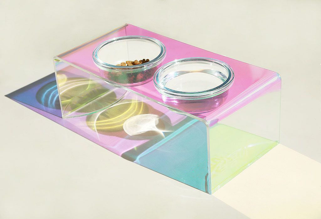 Acrylic Pet Dazzling Bowl