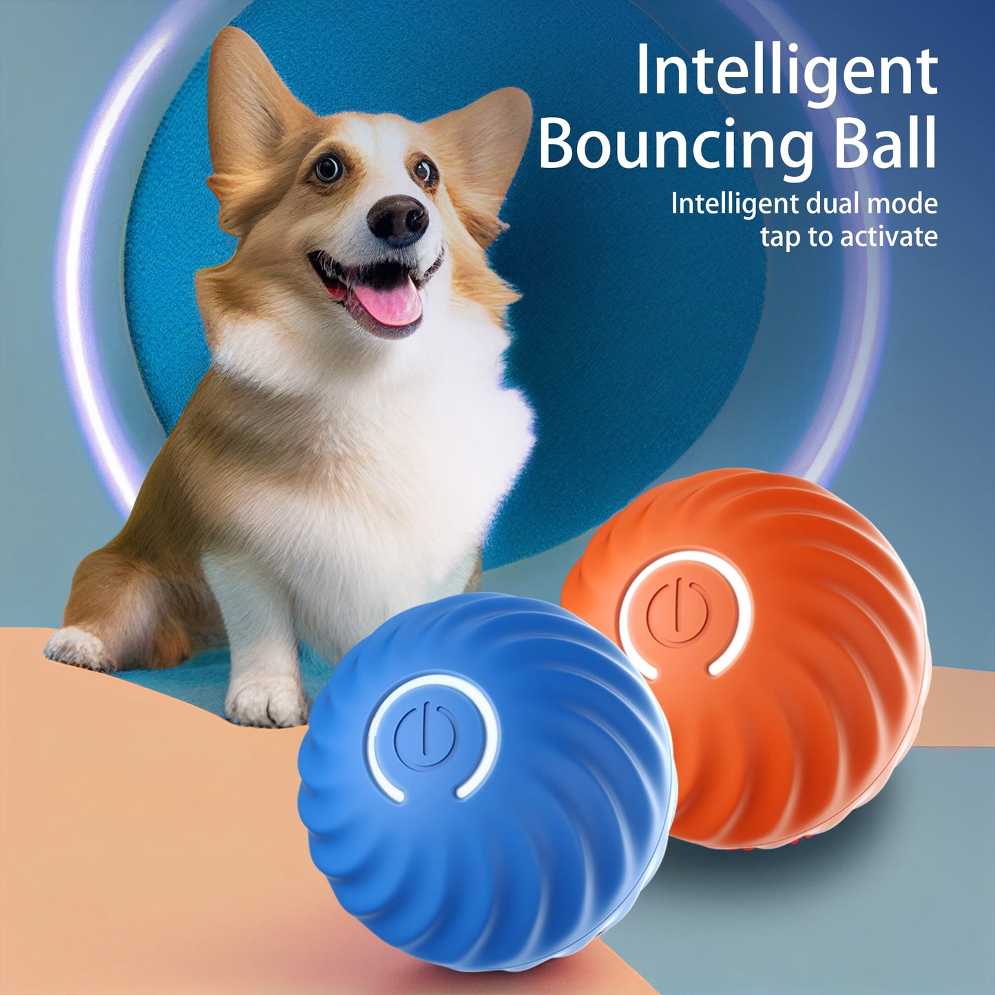 Interactive Bouncing Dog Ball