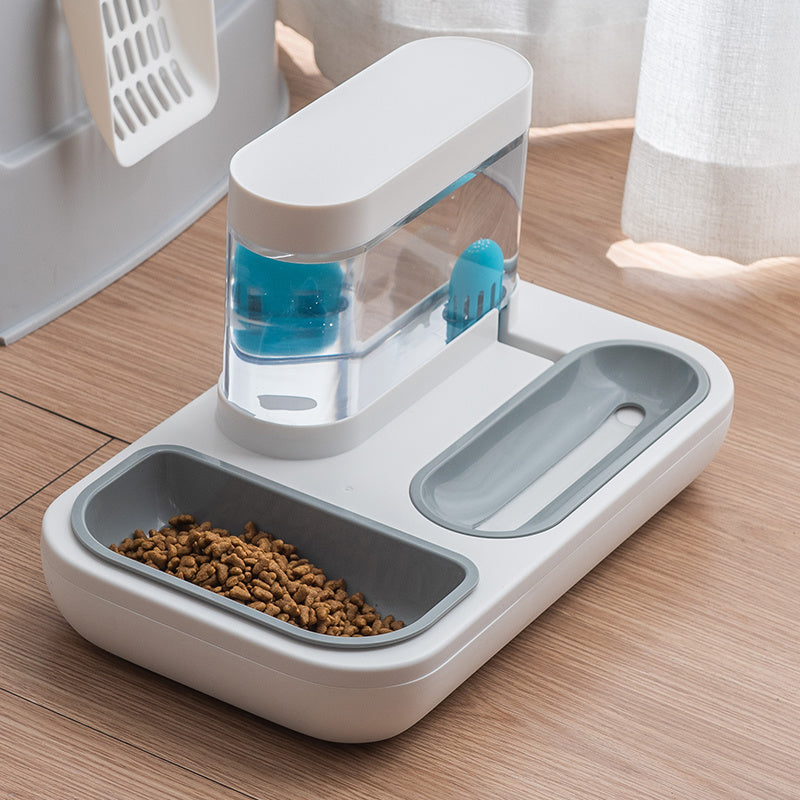 Automatic Pet Cat Feeder & Water Dispenser