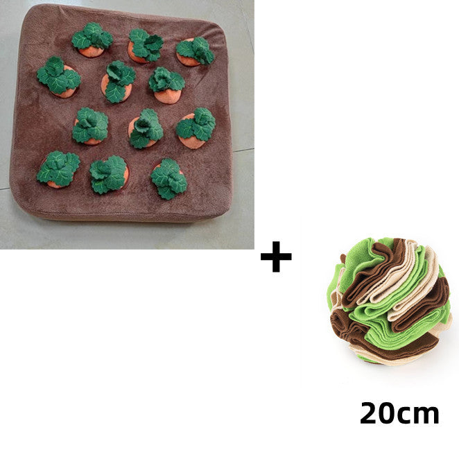 Carrot Snuffle Mat Toy
