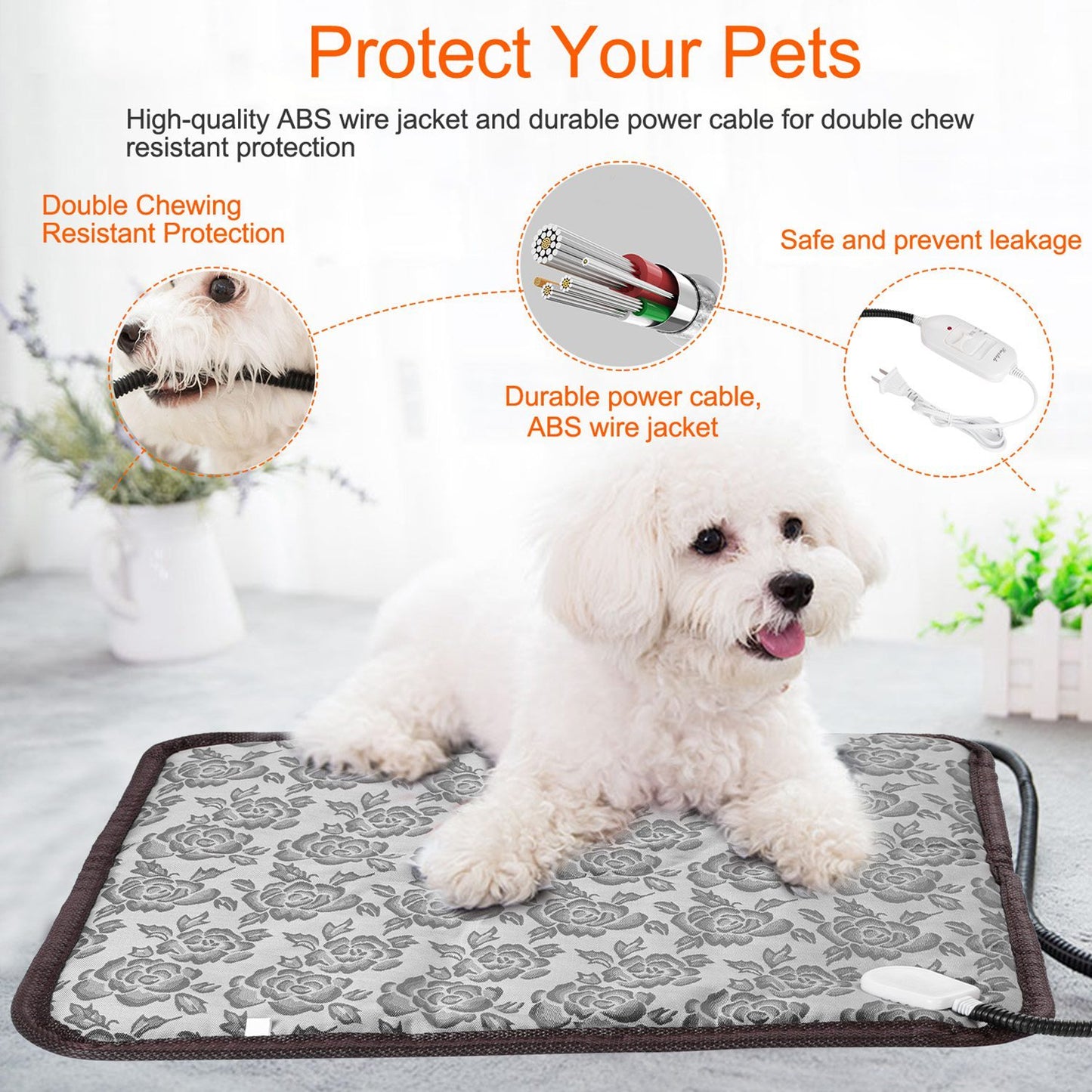 1Pc Pet Heating Pad
