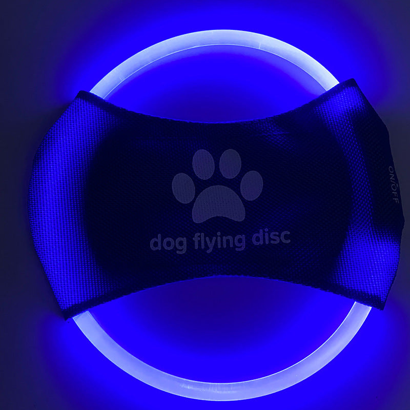 LED Light-Up Dog Flying Disc