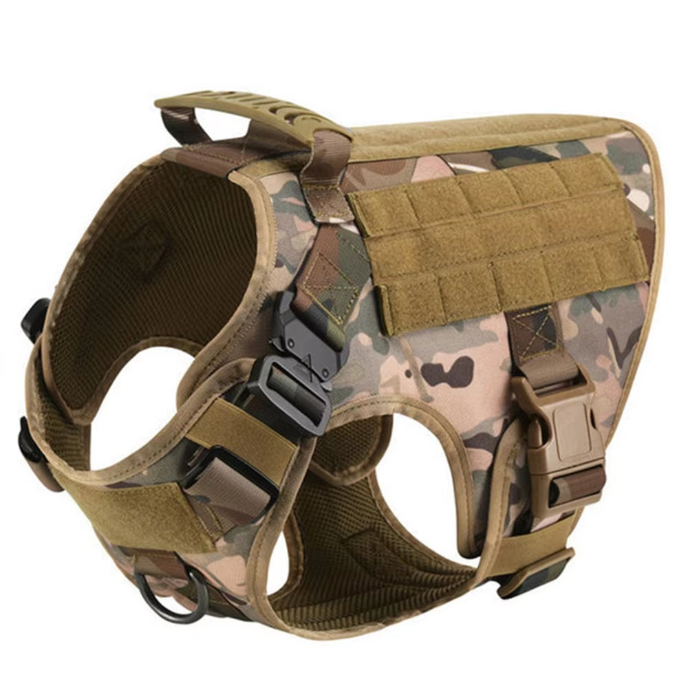 Tactical Dog Harness & Leash Set