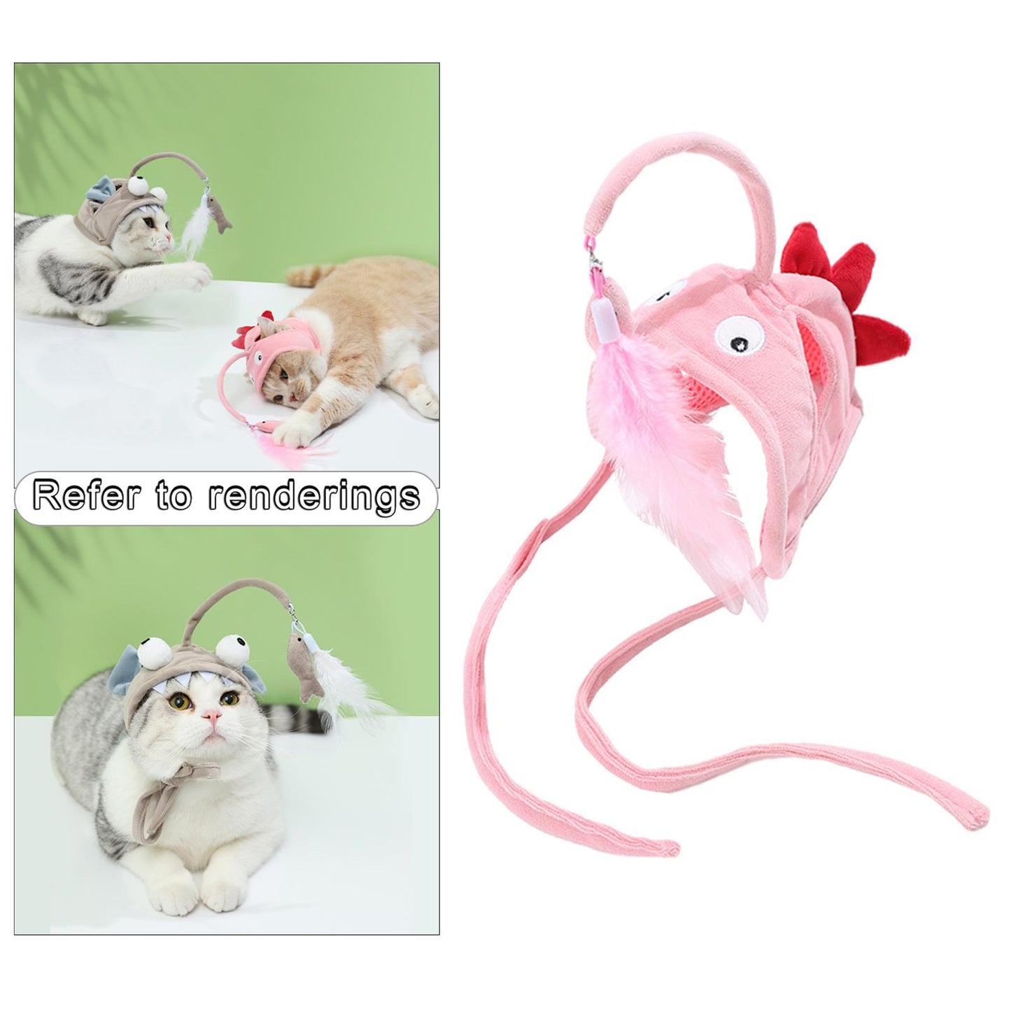 Wearable Funny Cat Toy