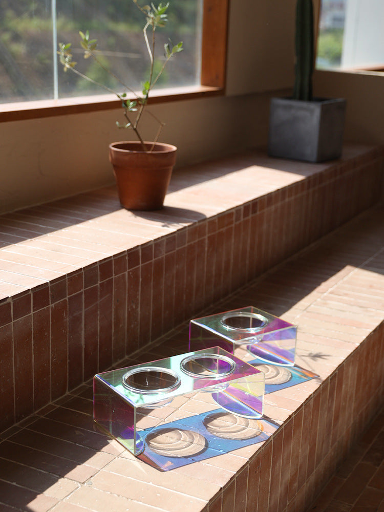Acrylic Pet Dazzling Bowl
