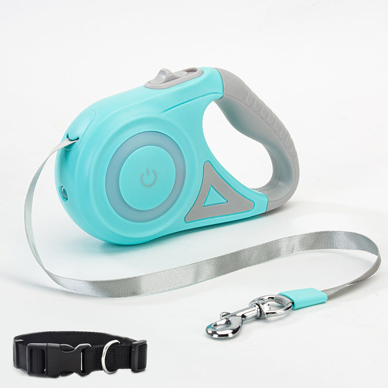 Retractable Dog Leash with Optional Collar