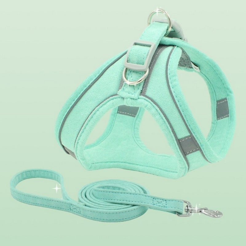 Vest-Style Cat Harness with Leash