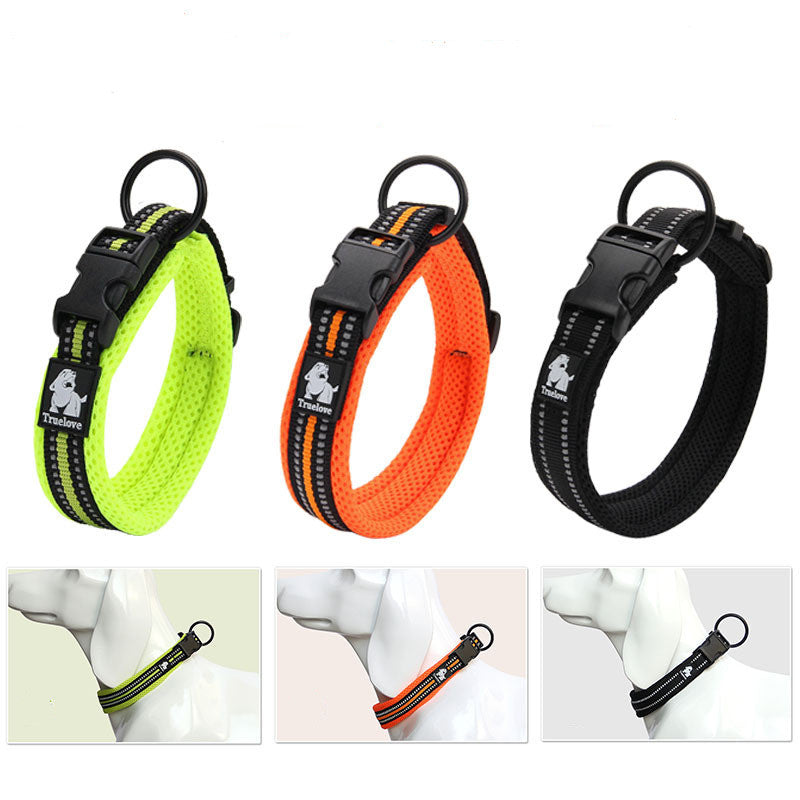Anti-Strangulation Reflective Dog Collar
