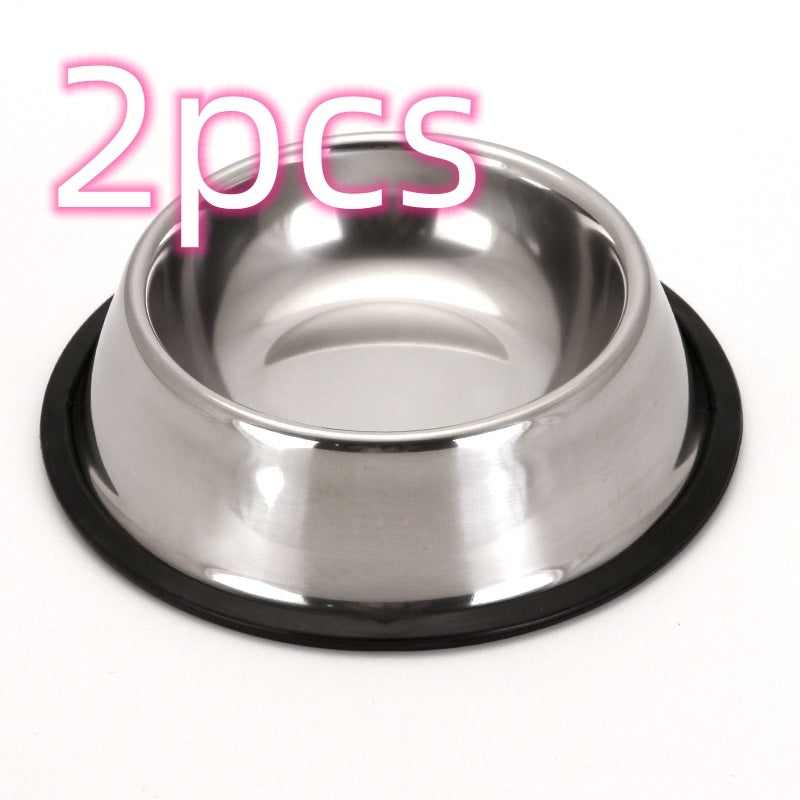 Classic Stainless Steel Pet Bowl