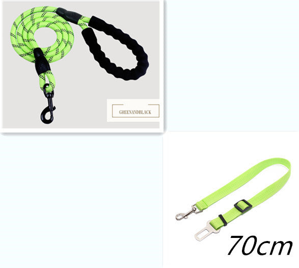 Reflective Dog Leash – Nylon Rope