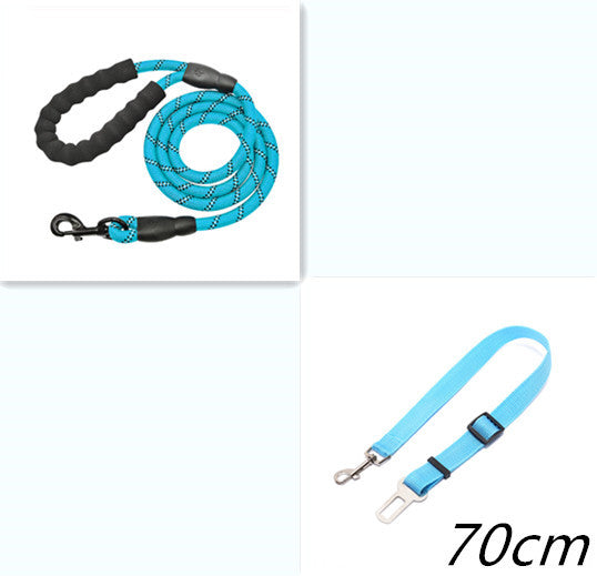 Reflective Dog Leash – Nylon Rope