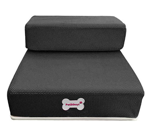 Soft & Safe Pet Stairs – Anti-Slip Sponge Ramp for Dogs & Cats