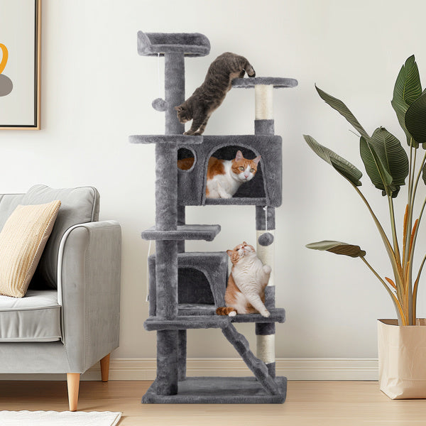 53-Inch Multi-Level Cat Tree Condo