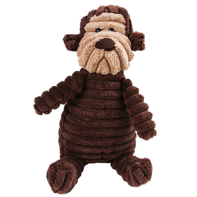 Vocal Animal Plush Dog Toy