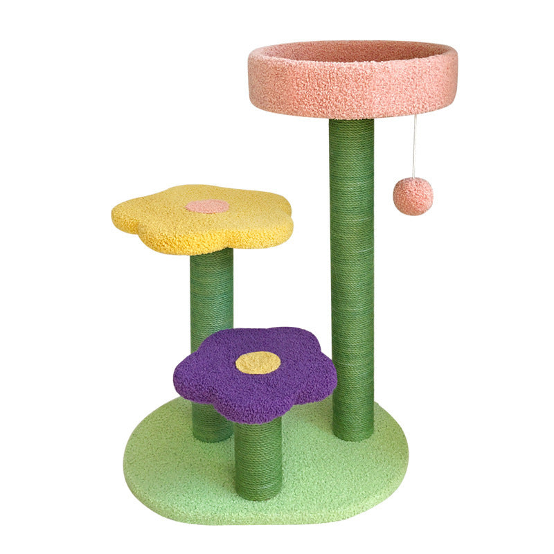 Cat Tower Climbing Tree with Scratch Board