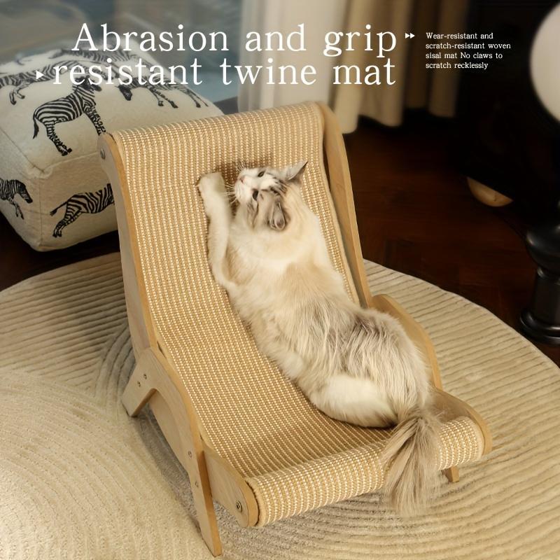 2-in-1 Cat Hammock & Scratching Post