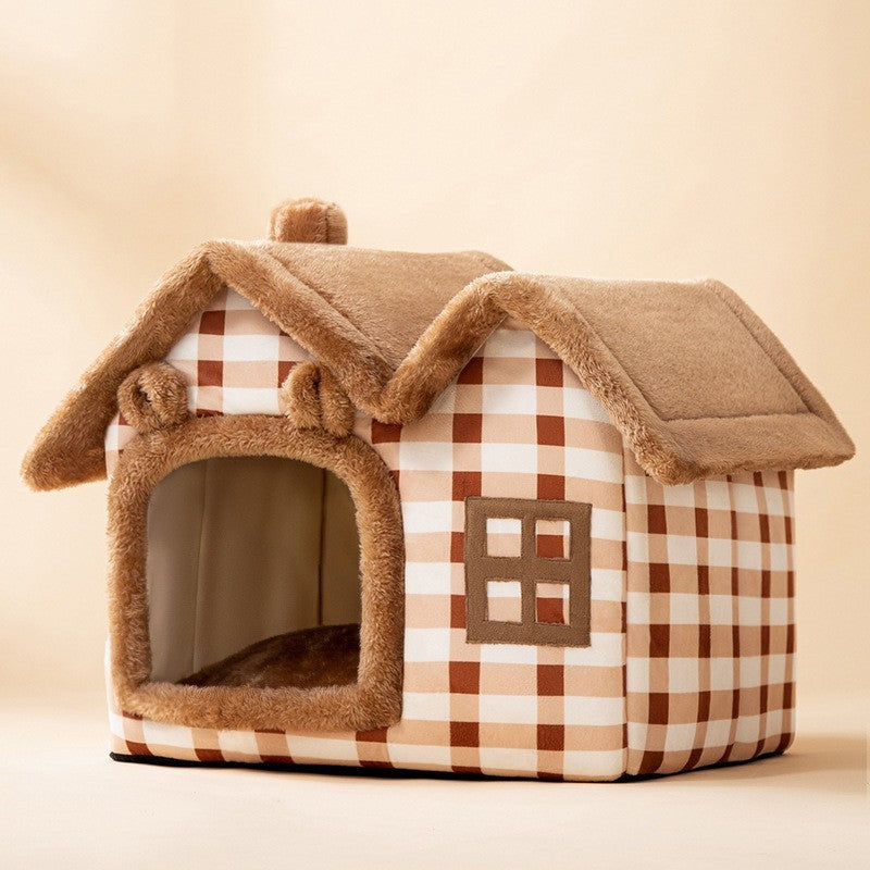 Foldable Winter Pet Villa