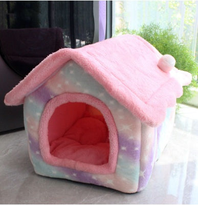 Foldable Winter Pet Villa