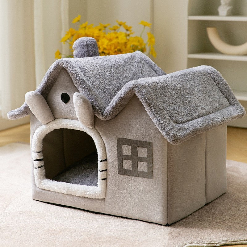 Foldable Winter Pet Villa