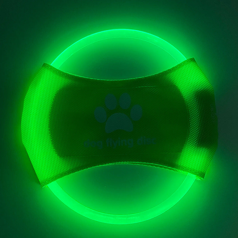 LED Light-Up Dog Flying Disc