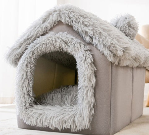 Foldable Winter Pet Villa