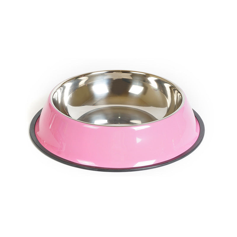 Dual Use Stainless Steel Pet Bowl