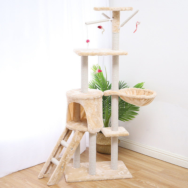 Multi-Level Cat Climber & House