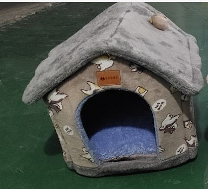 Foldable Winter Pet Villa