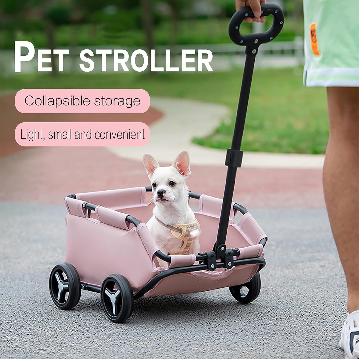 Foldable & Portable Trolley for Dogs and Cats
