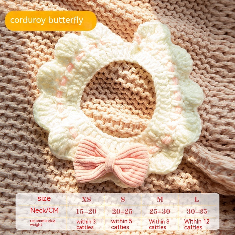 Cat Knitted Scarf Neckband Necklace