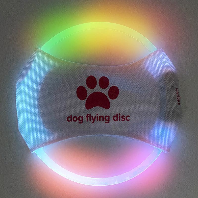 LED Light-Up Dog Flying Disc