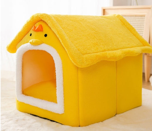 Foldable Winter Pet Villa