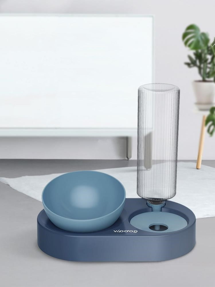 Double Bowl Automatic Pet Feeder