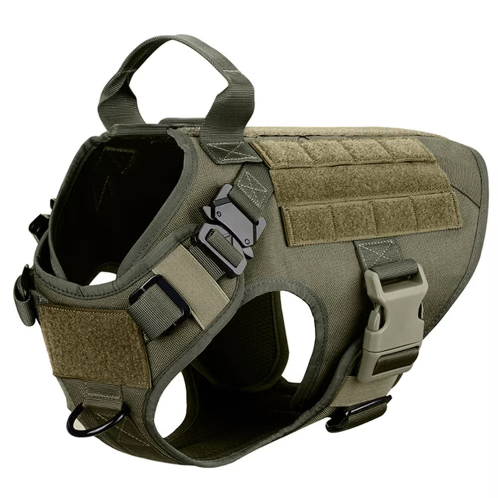 Tactical Dog Harness & Leash Set