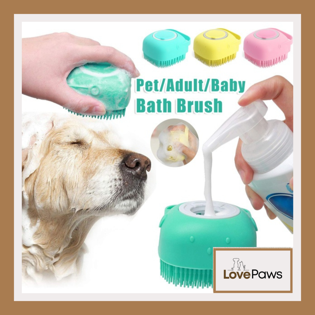 Silicone Pet Bath Brush