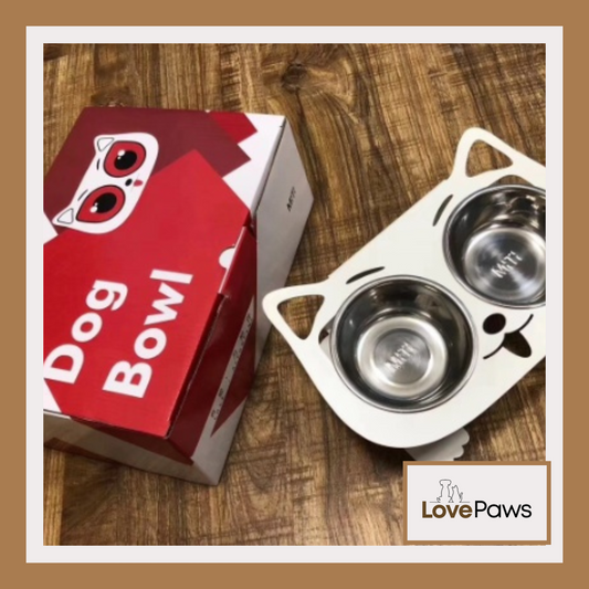 Anti-Falling Cat & Dog Feeding Water Bowl